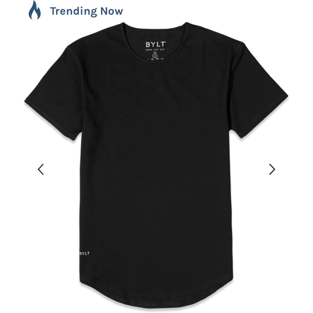 BYLT DROP CUT LUX FIT TEE